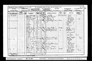Alfred Henry LAST 1901 census